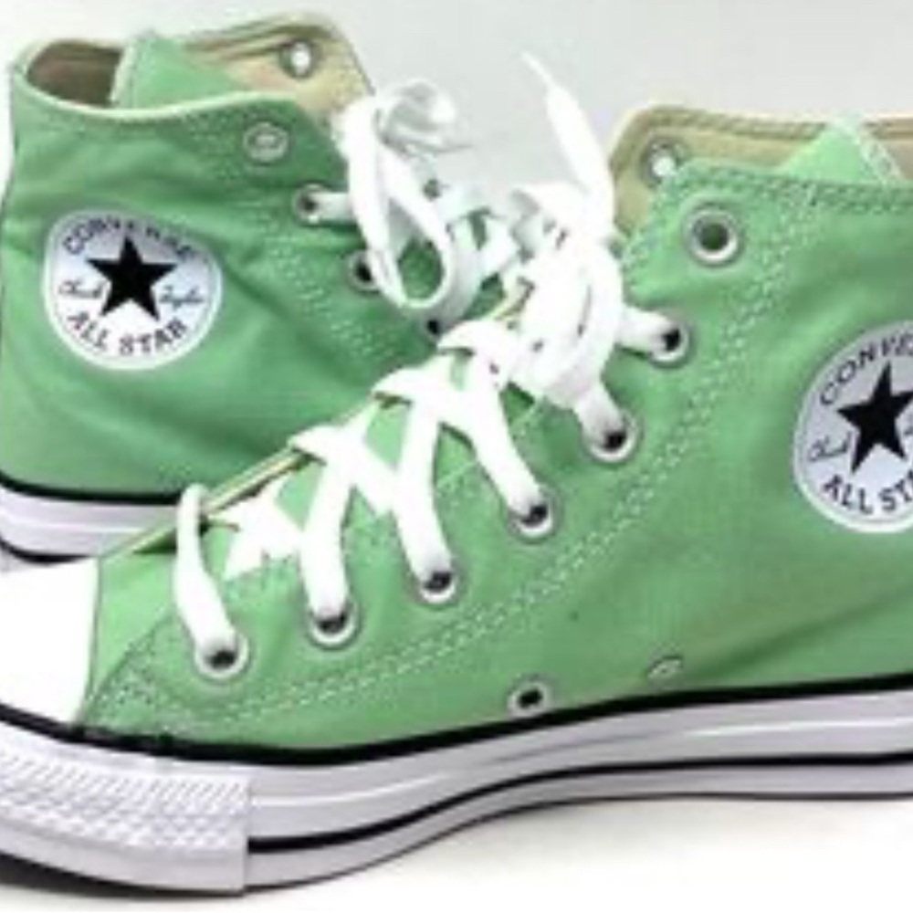 Converse High-Top Sneakers - Light Green
